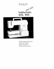 PFAFF Hobbymatic 935, 955