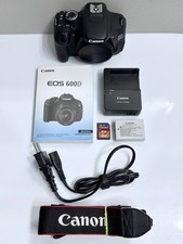 Digitalkamera Canon EOS 600D / FULL-HD / 18.0MP - nur *25260* Auslösungen
