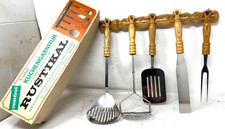 Küchengarnitur Rustikal 5-teilig Rostfrei DDR Steinach UNBENUTZT /P11.10/3