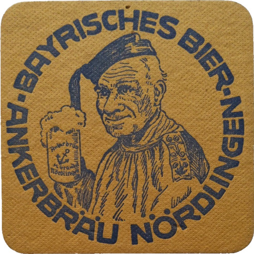 Alter bierdeckel ankerbräu - alter,