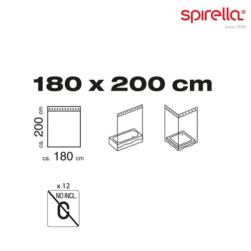 Spirella duschvorhang - spirella,