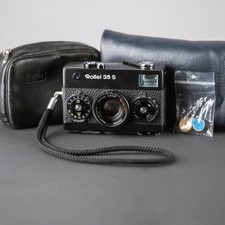 Rollei 35 S Schwarz TOP Zustand Getestet Kleinbild Analog Kamera Kult
