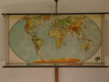 Schulwandkarte schöne alte