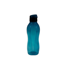 TUPPERWARE  EcoEasy Trinkflasche  750ml TÜRKIS/ DUNKELBLAU  Clipverschluß