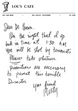 1985 Back To The Future Lou's