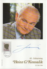 Philswiss autogramm heinz g - autogramm,