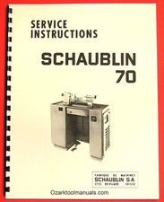 SCHAUBLIN TO 70-80 Precision