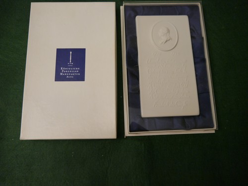 Wandplakette kpm friedrich der - kpm,