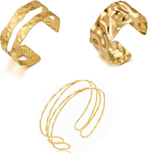 Stück armreifen gold damen - 3,