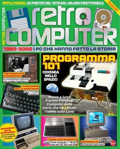 Retro computer ikonen - retro, der