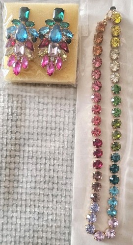 Set bijou - set, (kette+ohringe)☆bijou