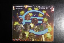 EURO KMS NUR 360 Stück 2003 A Happy Birthday Euro - Japan mit Fehldruck Datum