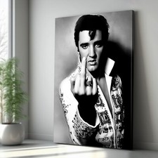 WANDBILD ELVIS PRESLEY POP ART