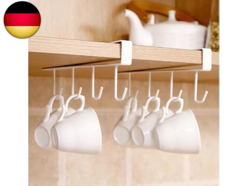 Stück weißer tassenhalter - stück,