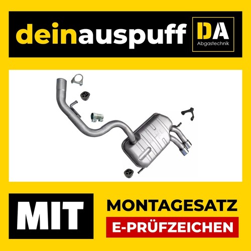 Endschalldämpfer für - , vw