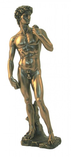 Michelangelo david statue - michelangelo, 32cm