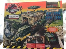MATCHBOX JURASSIC PARK - THE LOST WORLD FUEL DEPOT GIFT SET - SEALED - RARE!