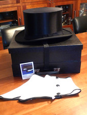 edler Chapeau Claque mit