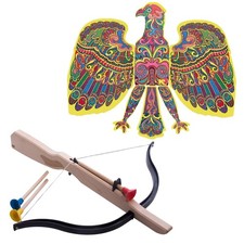 KS Adlerschießen Klassik Set Kinderset DDR Kult Spielzeug Armbrust & Zielscheibe