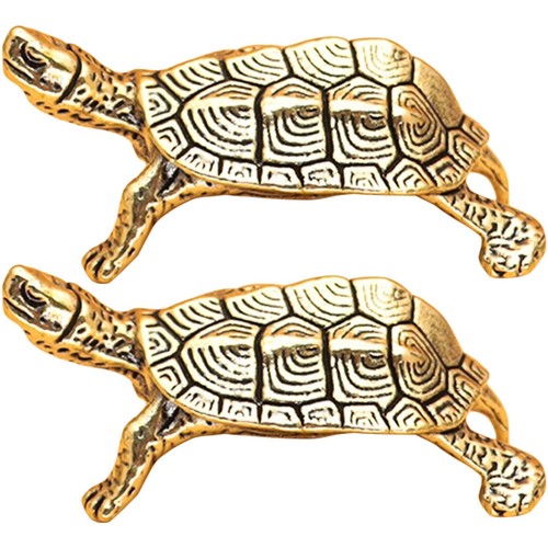 2pcs retro messing turtle - retro,