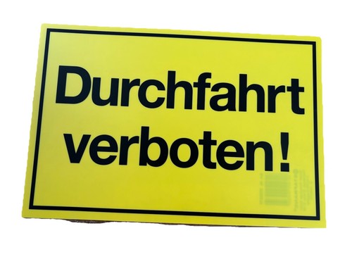 Hinweisschild 300x200mm