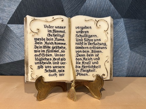 Wachsbild wachskunst gebetbuch - wachsbild,