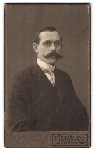 Fotografie carl loos - fotografie,