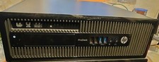 HP ProDesk 400 G1 SFF Desktop PC Büro Windows 10 DVD-RW 500GB Intel 4GB 3,0 Ghz