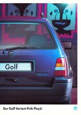 VW GOLF VARIANT PINK FLOYD III 3 Sondermodell Prospekt Brochure 1994 AC