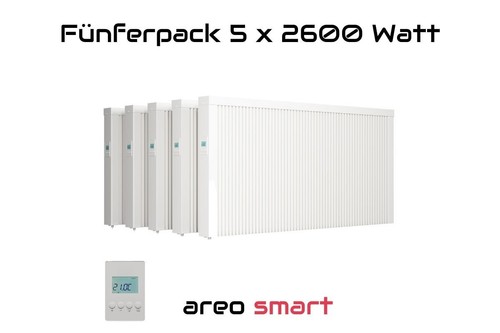 Elektroheizung 5x2600w heizung - elektroheizung,