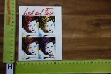 Alter Aufkleber Drogerie Kosmetik Friseur Frisör Haarpflege WELLA Lust auf Farbe