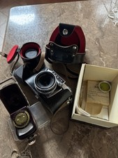 antiker Fotoapparat Nebst Zubehör Aus Carl Zeiss Jena