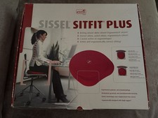 Sissel Sitfit Plus Ergonomisches Sitzkissen grau, aufblasbar