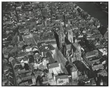 ZZ-2955/ Regensburg Foto Luftbild 16,5 x 12,5 cm ca.1938