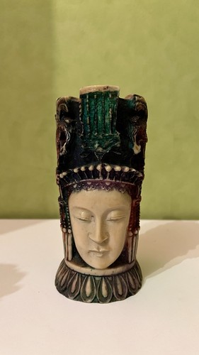 Orientalische kerzenvase mit - orientalische,