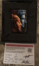 AIRBRUSHED Zippo by Mazzi "2023 ZIPPO CLUB ITALIA - EAST MEETS WEST" # 185