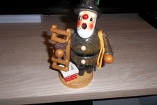 Erzgebirge Deutscher Weihrauchbrenner Raucher Holzschornsteinfeger