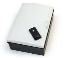 Wand-Hänge-Medizin-Bad-Schrank Bakelit schwarz/weiß sixties Regal wall-cupboard