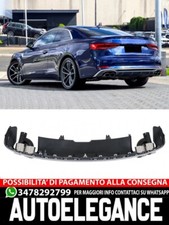 Heckstoßstangen-Volant-Diffusor passend für Audi A5 F5 S-Line 2017–2019
