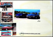 Jaguar programm 1998 - programm, prospekt
