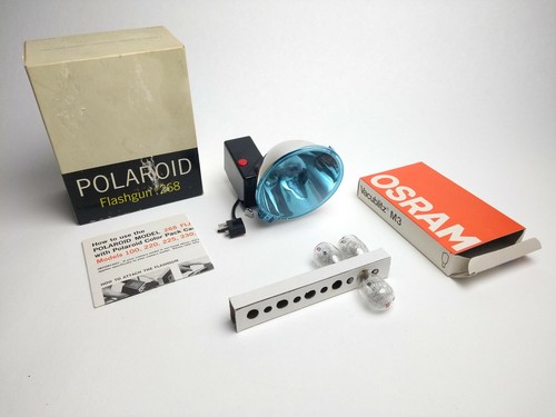 Polaroid flashgun blitzgerät - polaroid,