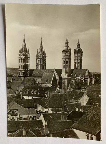 Ansichtskarte dom naumburg - ansichtskarte,