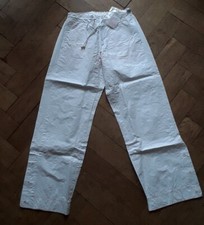 Jogginghose Freizeithose Tyvek weiß unisex Size S - Design: u2n11