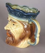 Sehr gut erhaltener Bartmannskrug der J & H Kingston Pottery - Sir John -