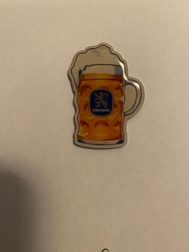 Löwenbräu bierkrug glas - bierkrug,