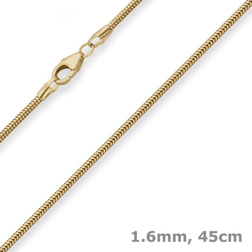 6mm schlangenkette goldkette - 1,6mm,