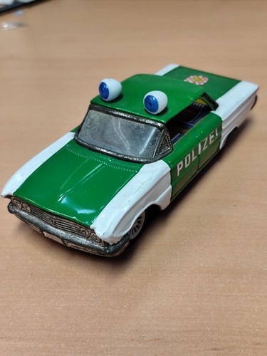 Blechspielzeug polizeiauto - blechspielzeug,