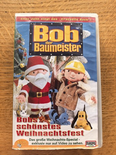 Vhs kassette bob der - bob,