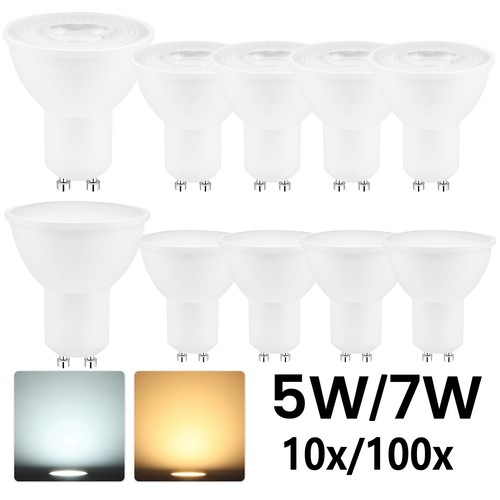 100x led gu10 - birnen, 5w