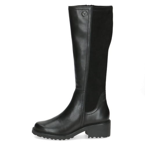 Stiefel frauen leder - frauen, schwarz